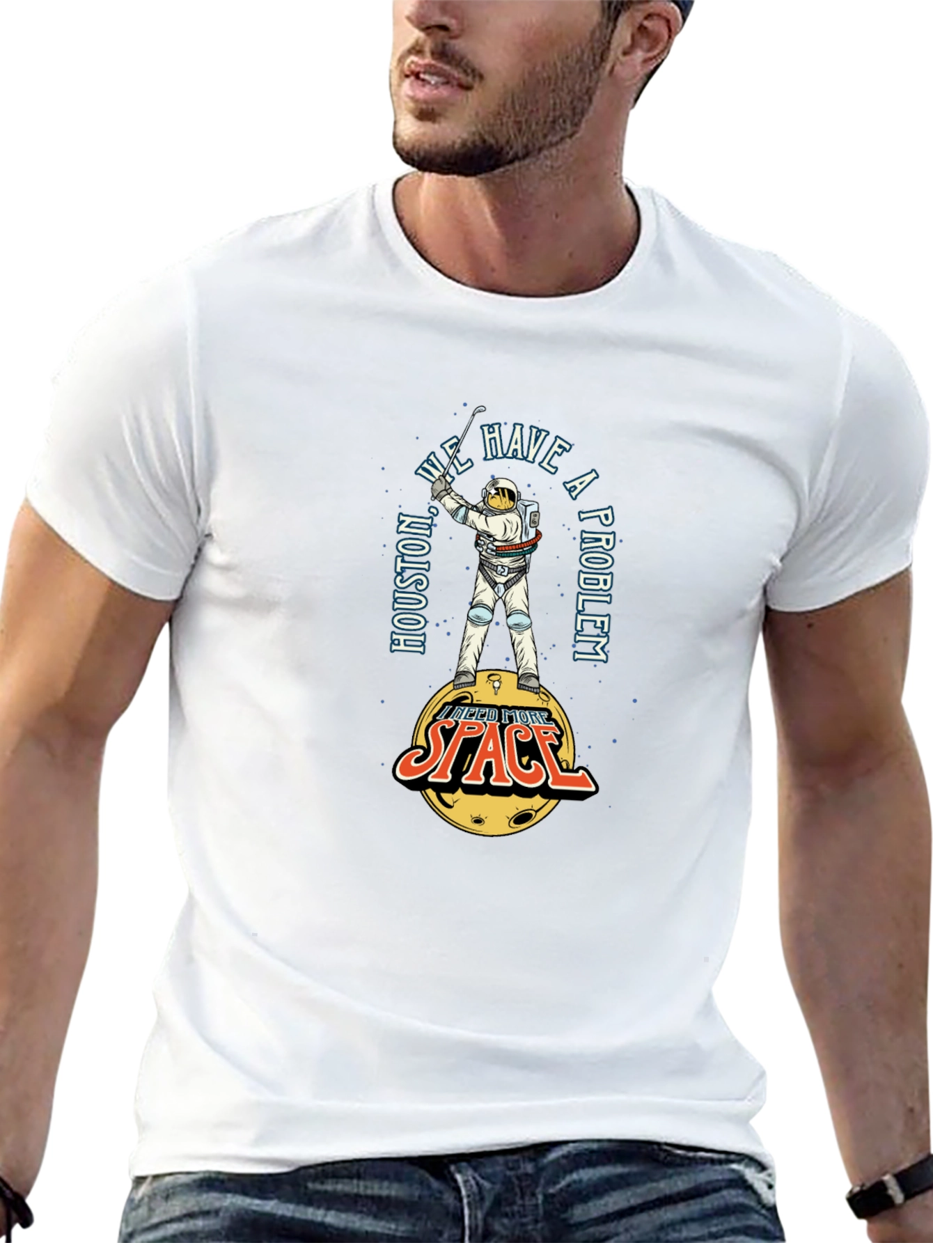 Houston We Have a Problem Space T-Shirt
