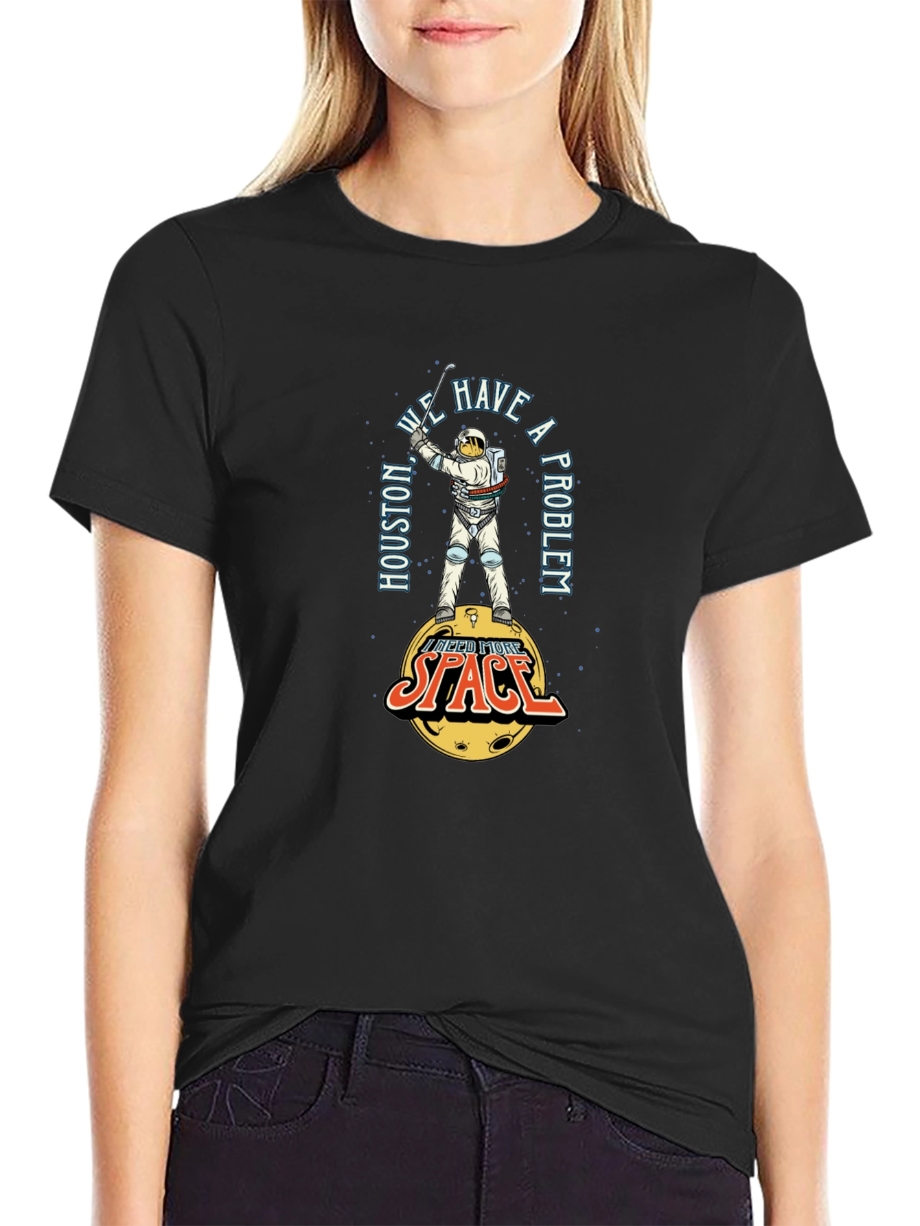 Houston We Have a Problem Space T-Shirt