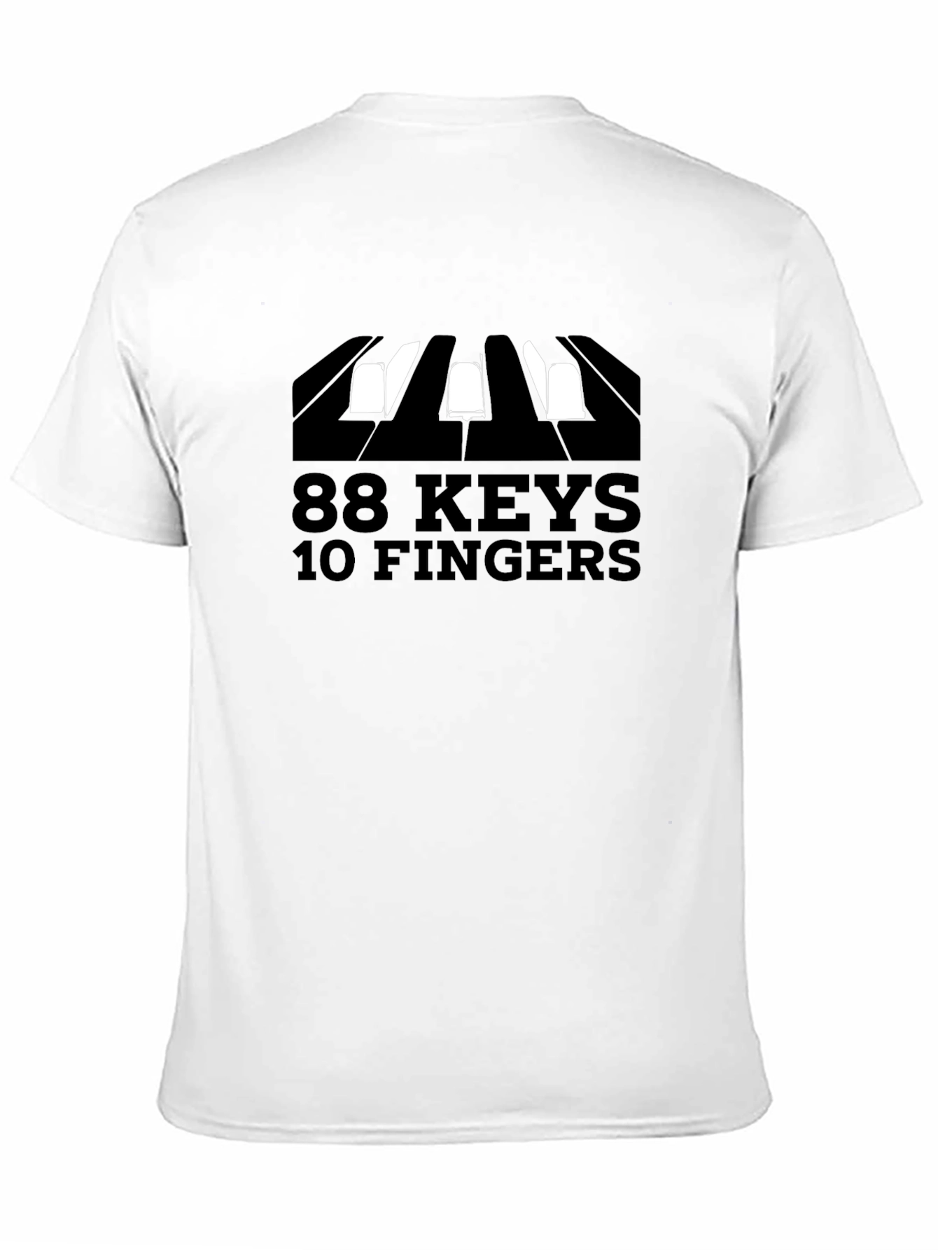 88 Keys 10 Fingers Piano T-Shirt