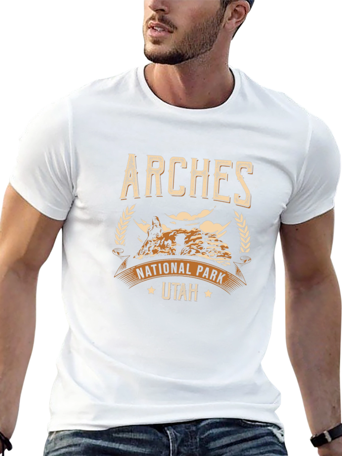 Arches National Park Utah Black T-Shirt
