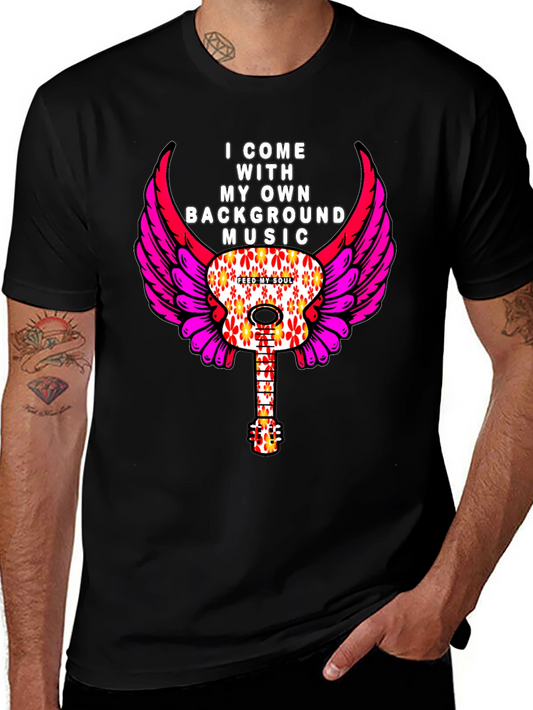 Background Music Graphic Tee