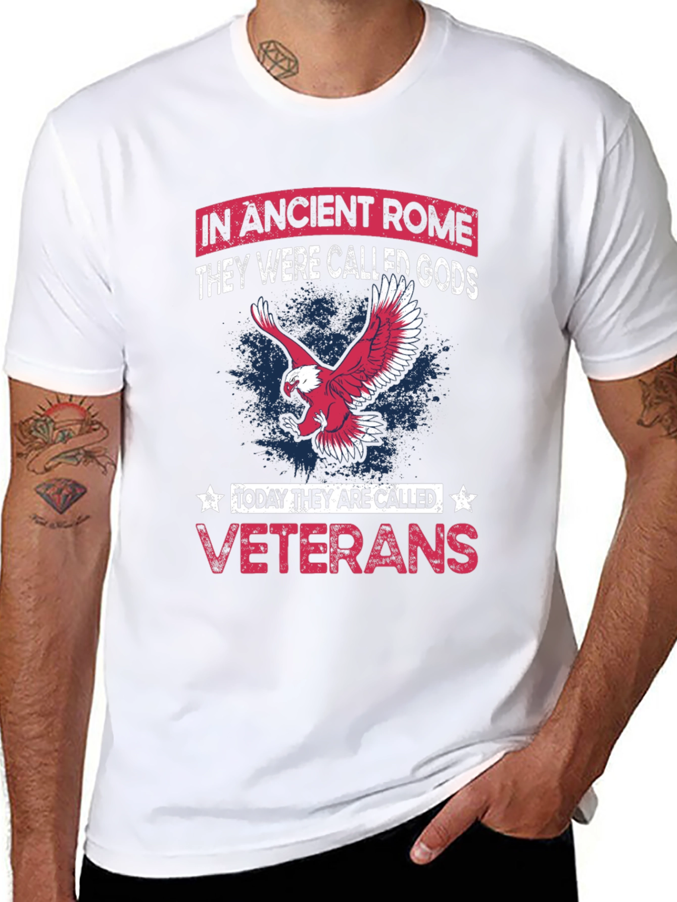 Ancient Rome Veteran Tribute T-Shirt