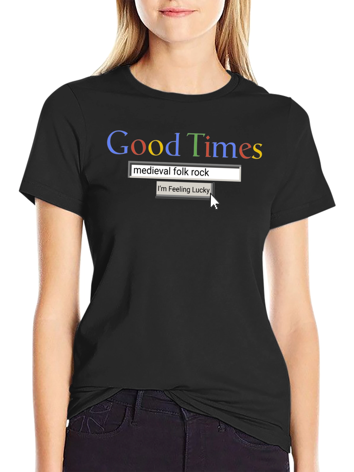Good Times Medieval Rock Search T-Shirt