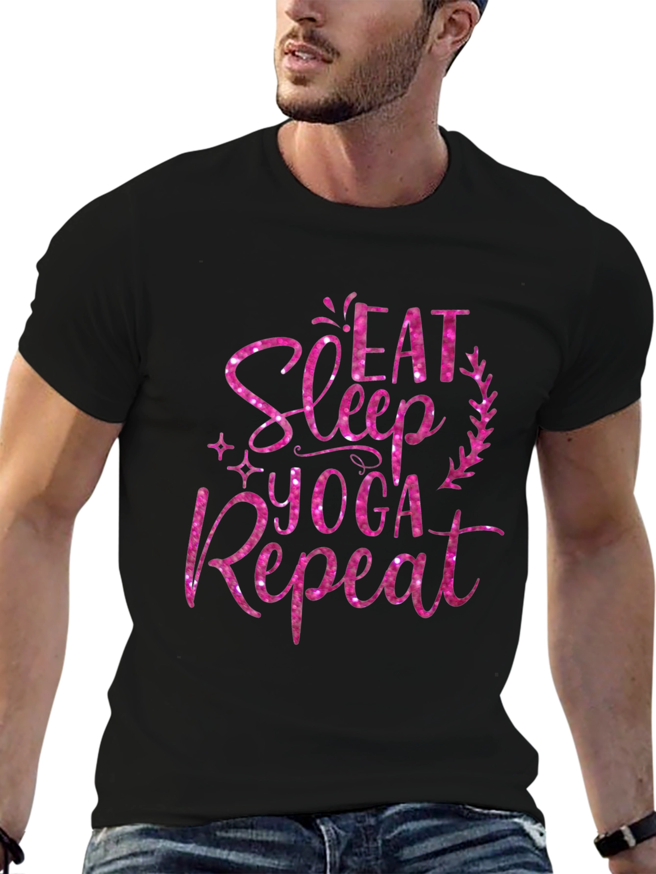 Eat Sleep Yoga Repeat T-Shirt