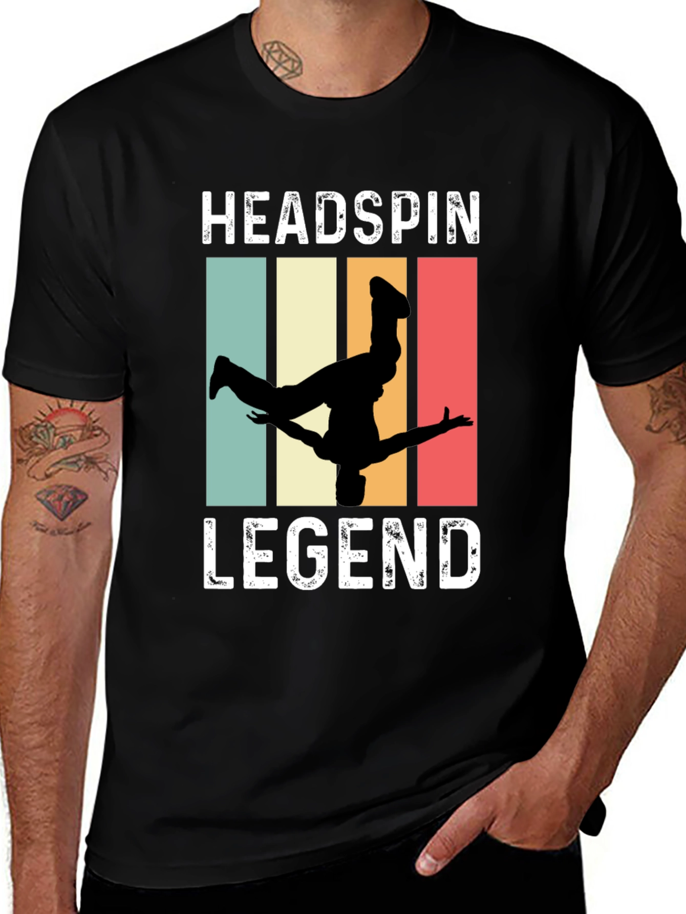 Headspin Legend Retro Graphic Tee