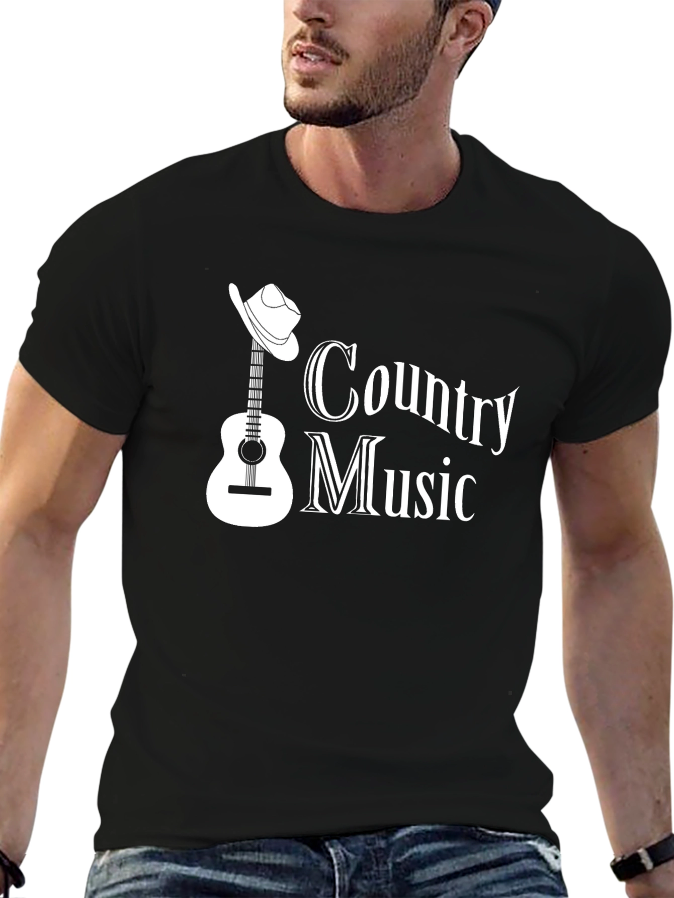 Country Music Guitar T-Shirt