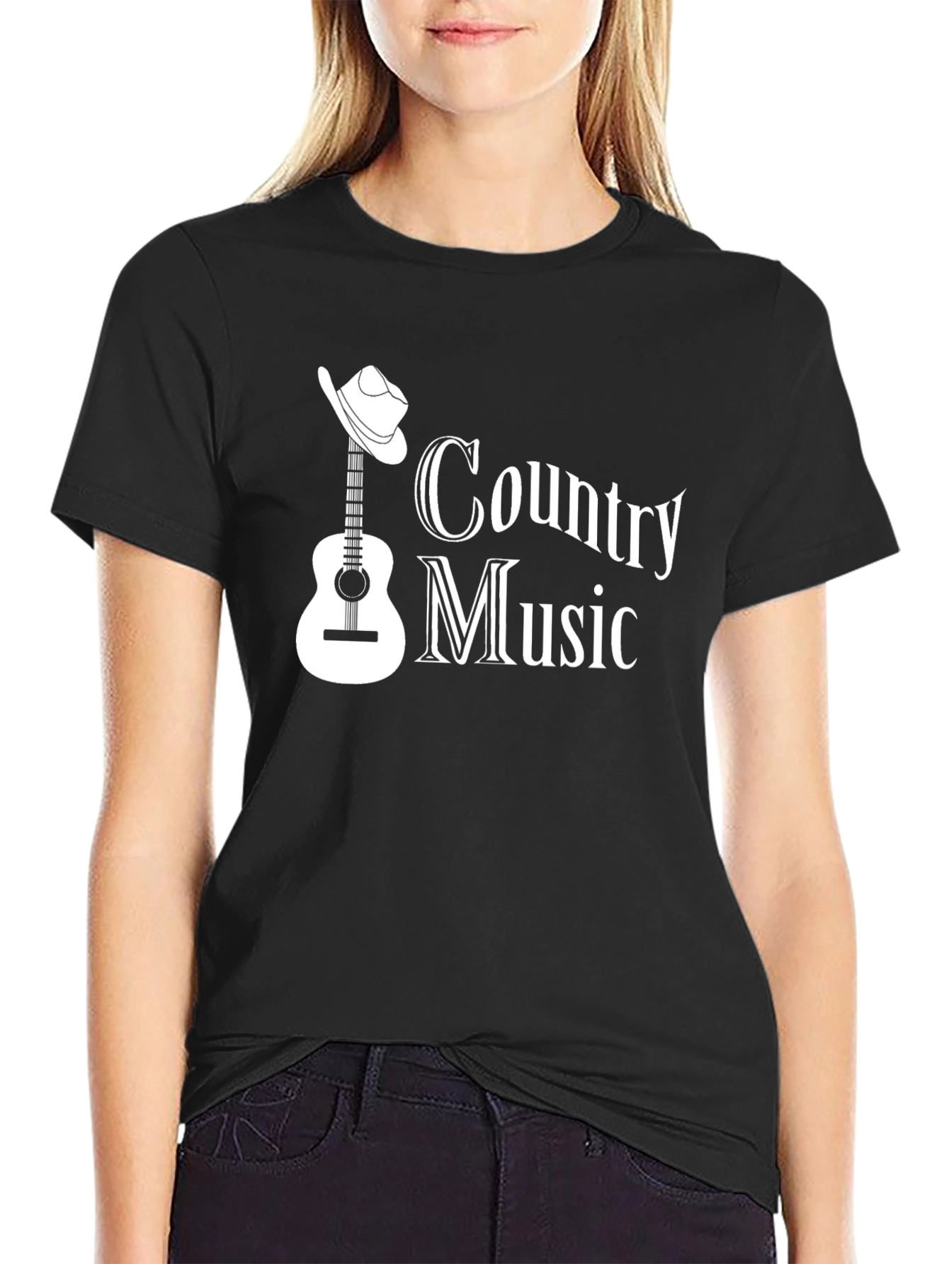 Country Music Guitar T-Shirt
