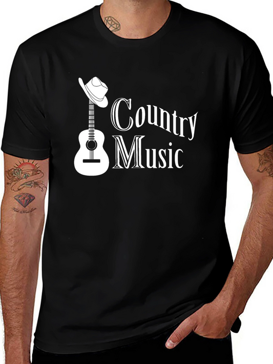 Country Music Guitar T-Shirt