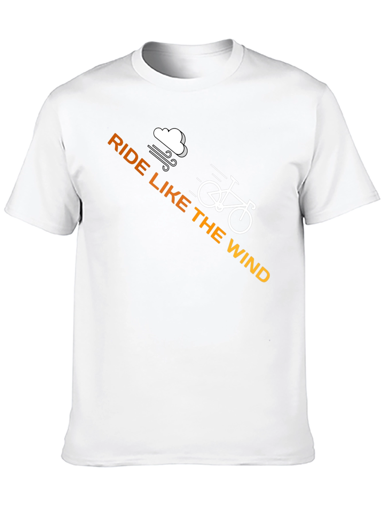 Ride Like the Wind Black Graphic Tee
