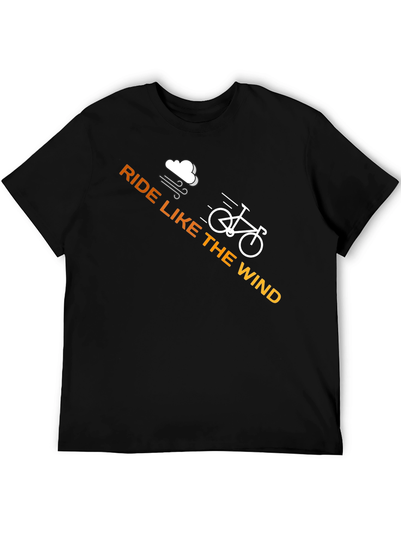 Ride Like the Wind Black Graphic Tee