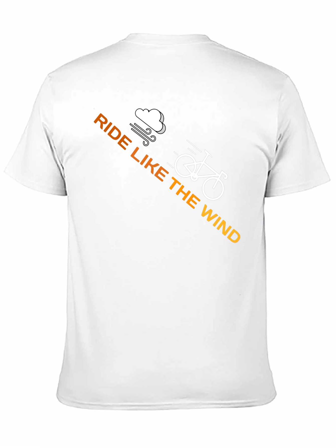 Ride Like the Wind Black Graphic Tee