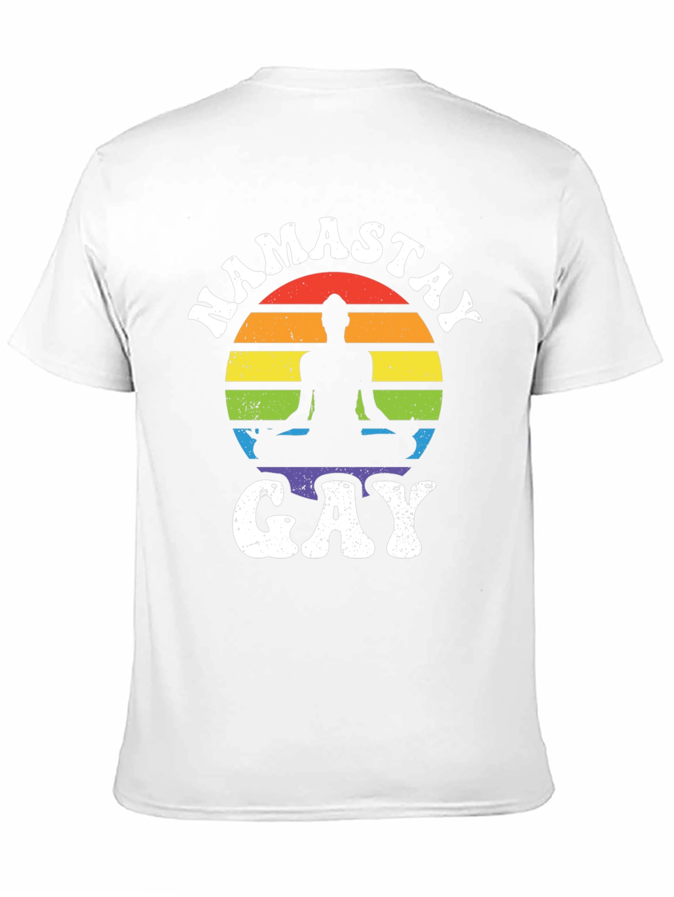 Namastay Gay T-Shirt - Pride Yoga Tee