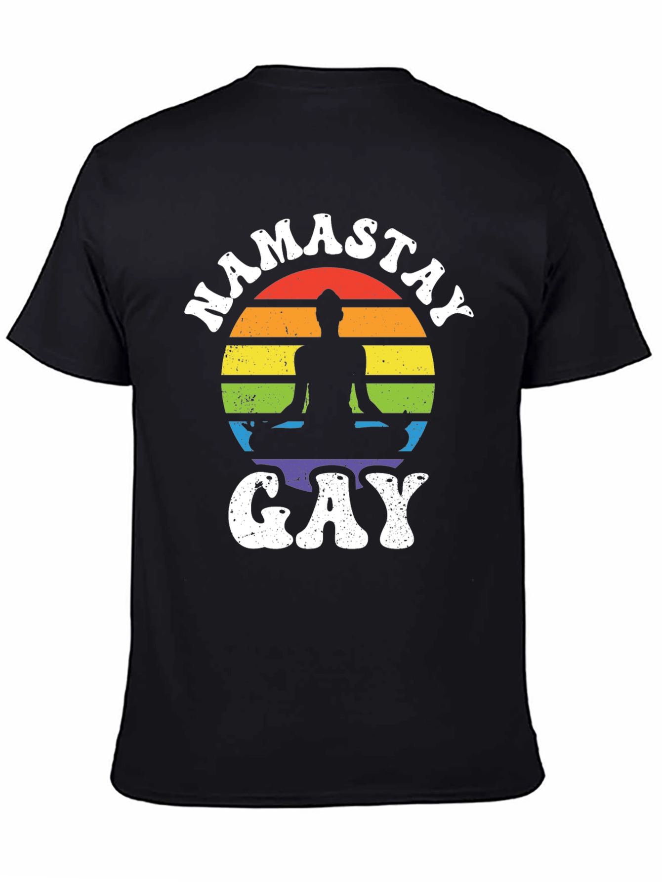 Namastay Gay T-Shirt - Pride Yoga Tee