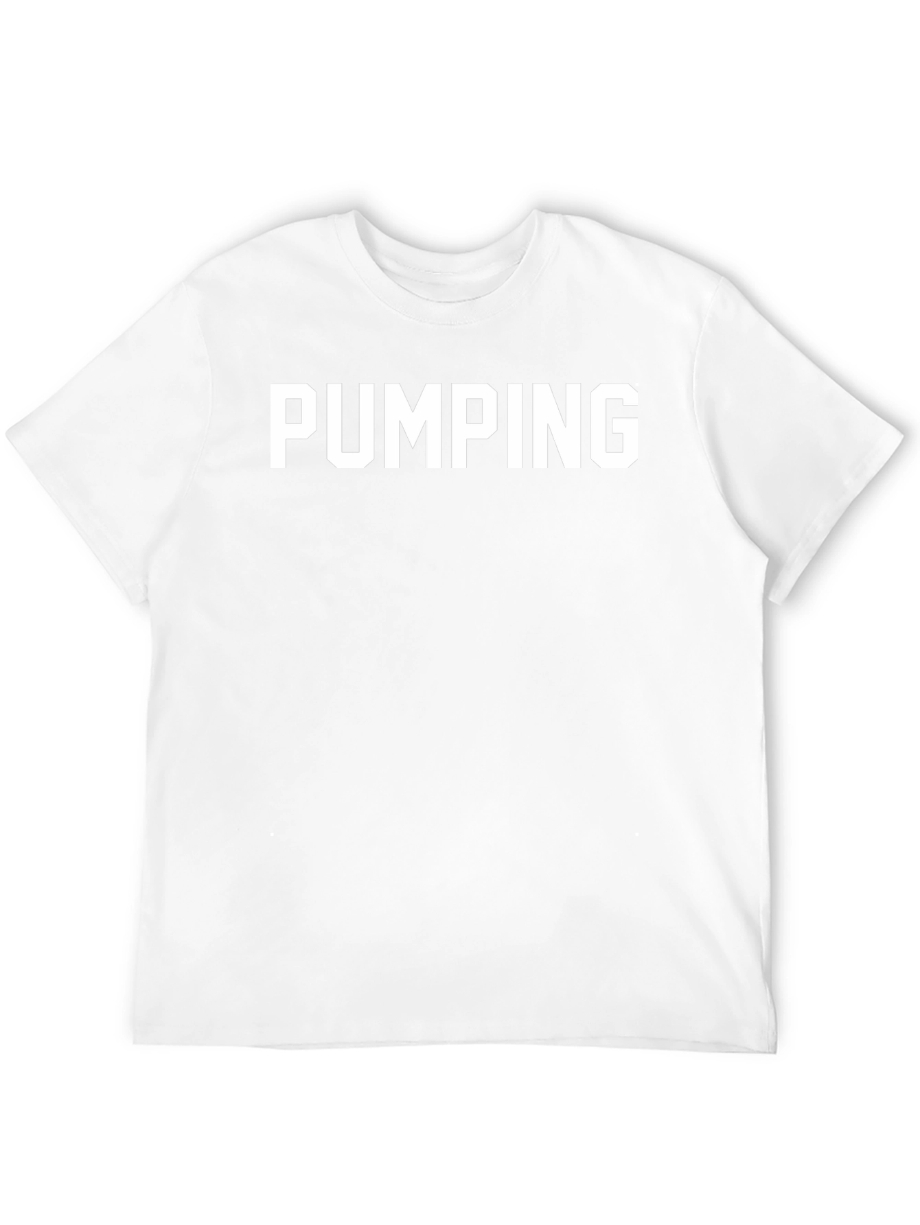 Pumping Black T-Shirt - Gym Workout Apparel
