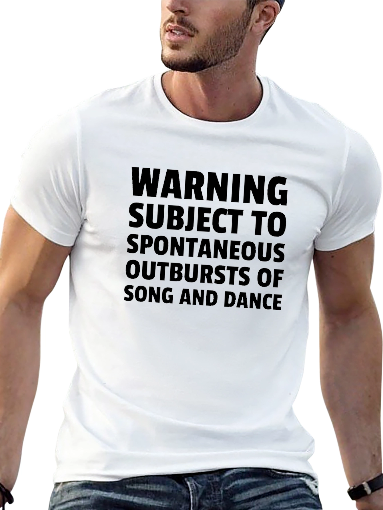 Warning Spontaneous Outbursts Song & Dance T-Shirt