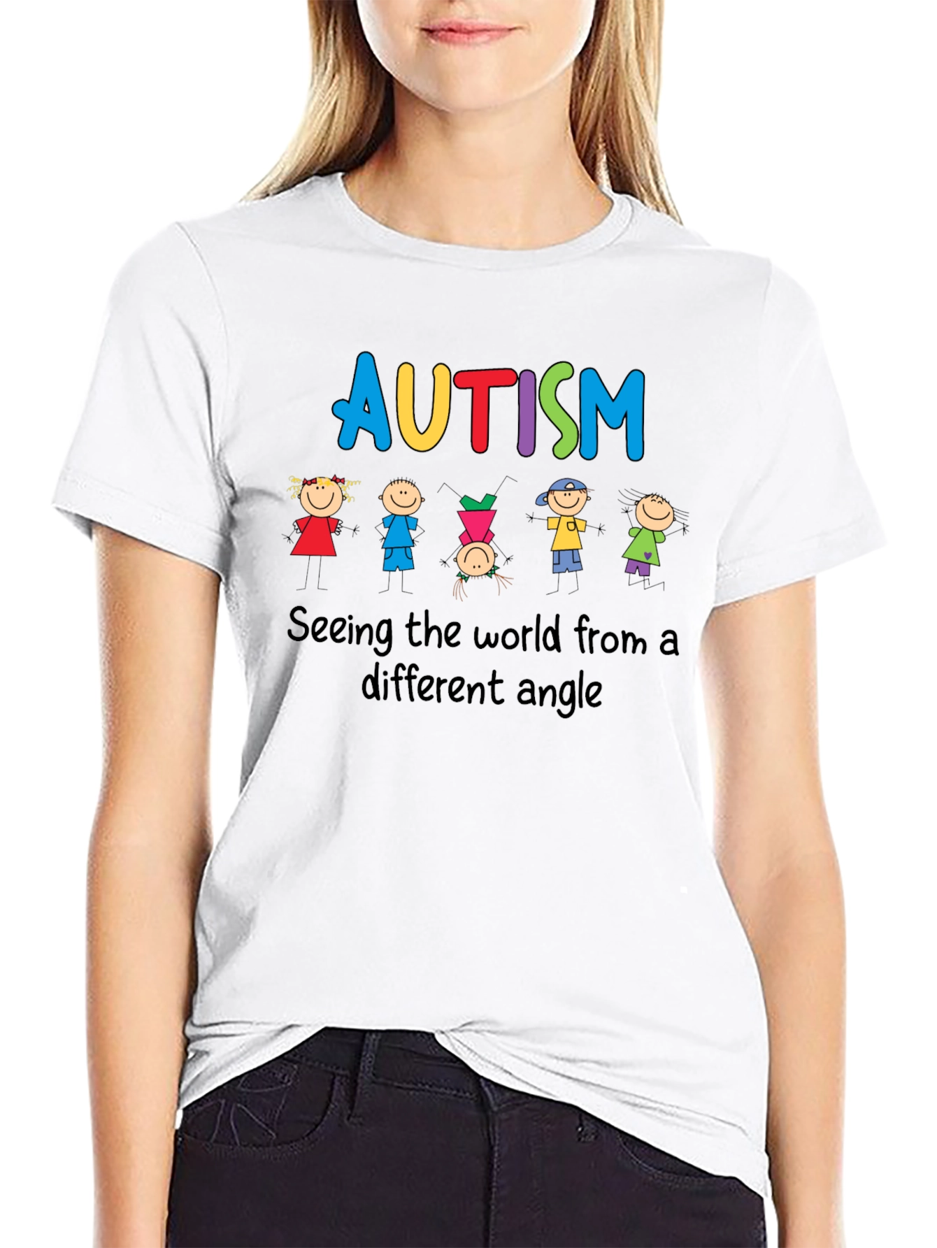 Autism Awareness T-Shirt - Seeing the World Differently