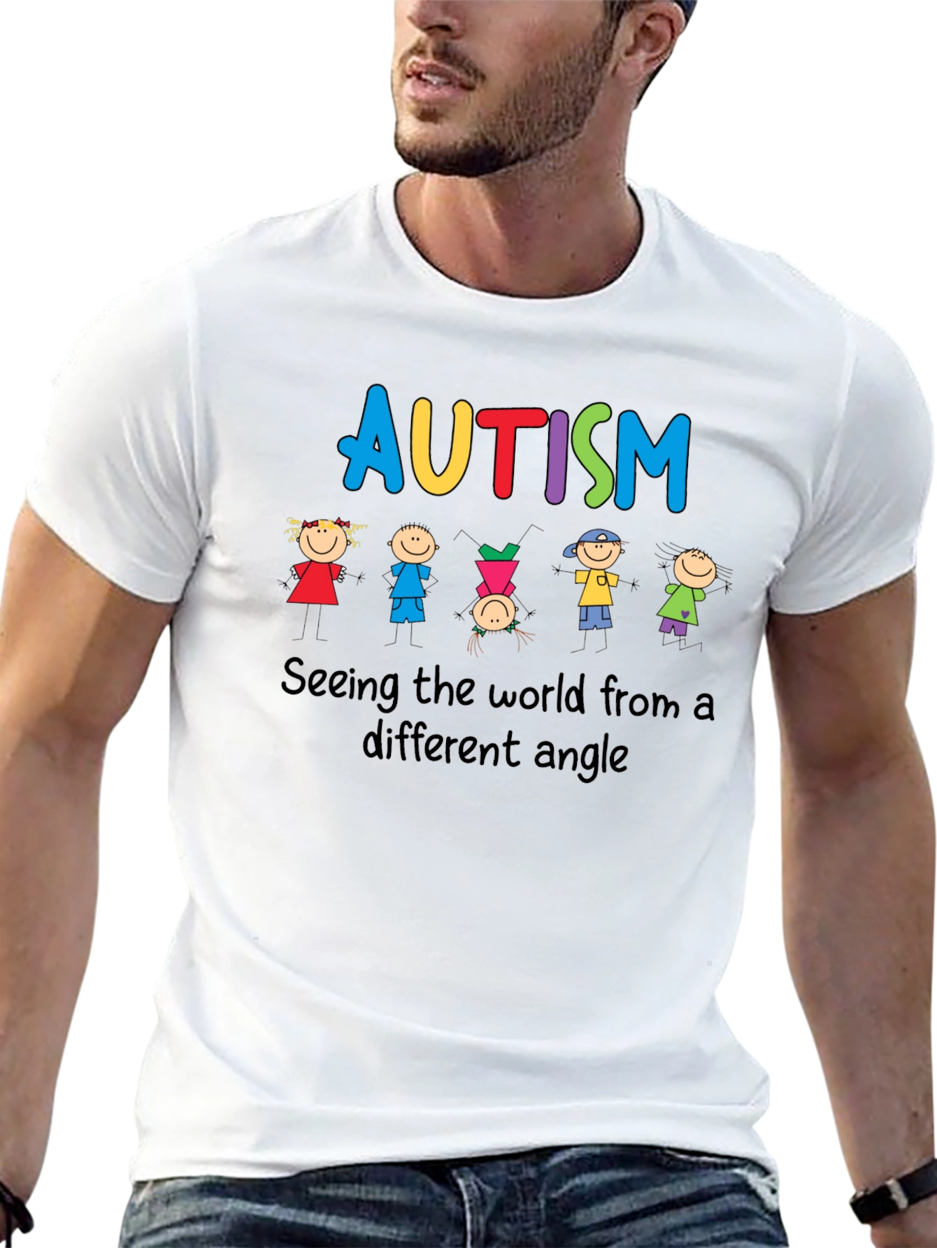 Autism Awareness T-Shirt - Seeing the World Differently
