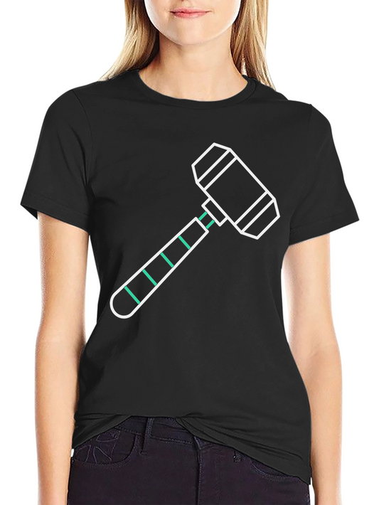 Hammer Graphic Tee - Modern Minimalist Design