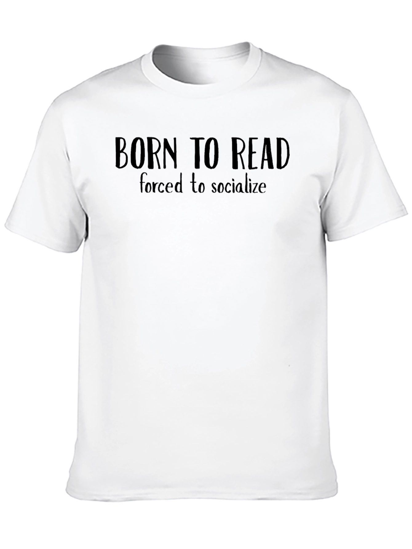 Born to Read Black Graphic Tee