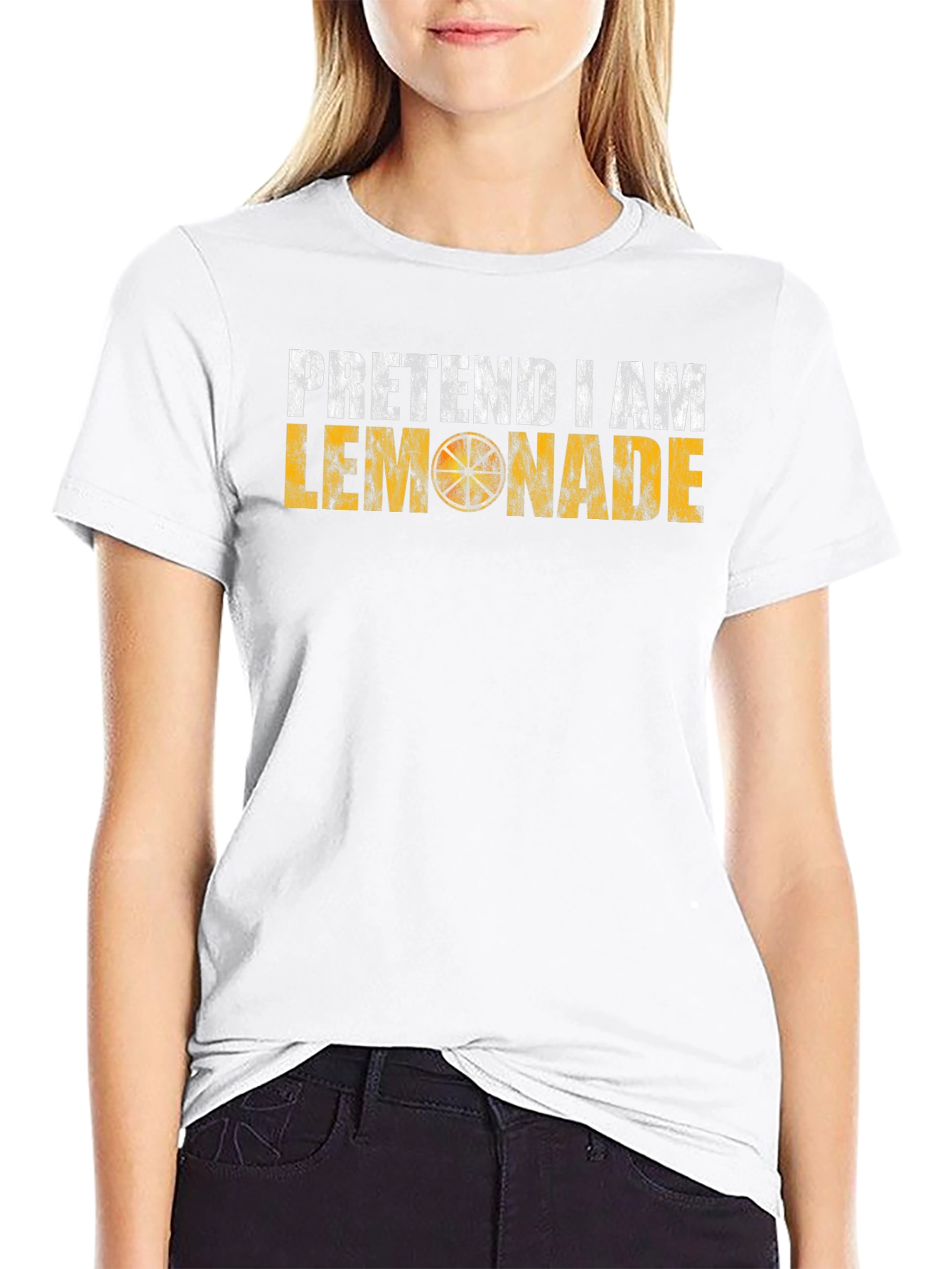 Pretend I Am Lemonade Graphic T-Shirt