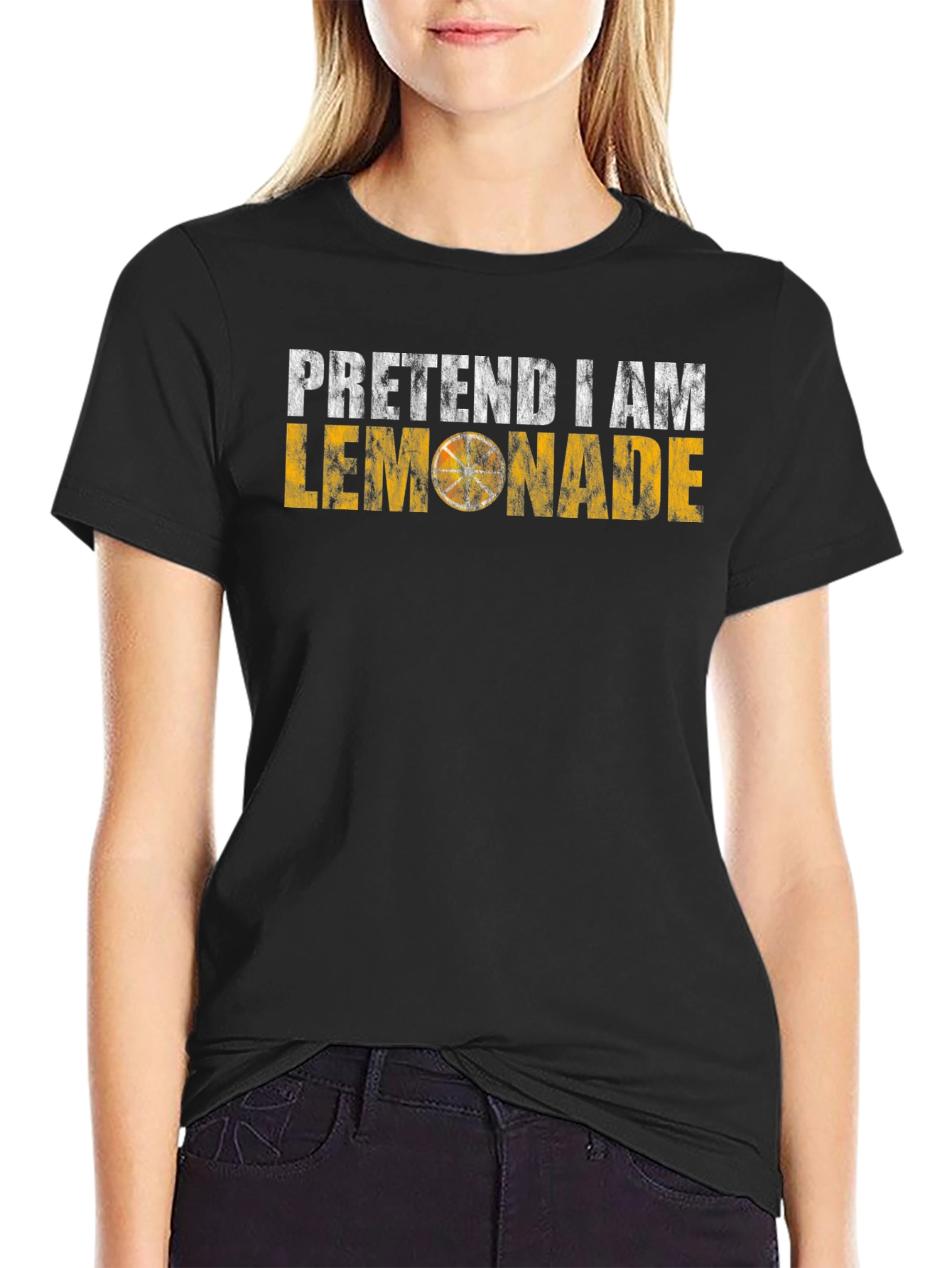 Pretend I Am Lemonade Graphic T-Shirt