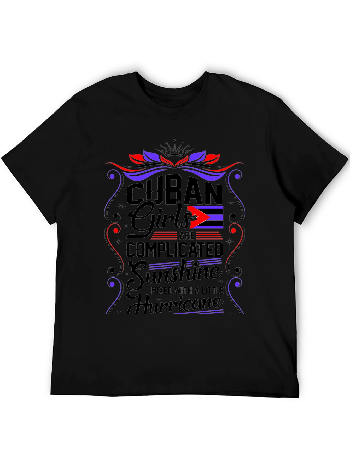 Cuban Girls Complicated Mens T-Shirt