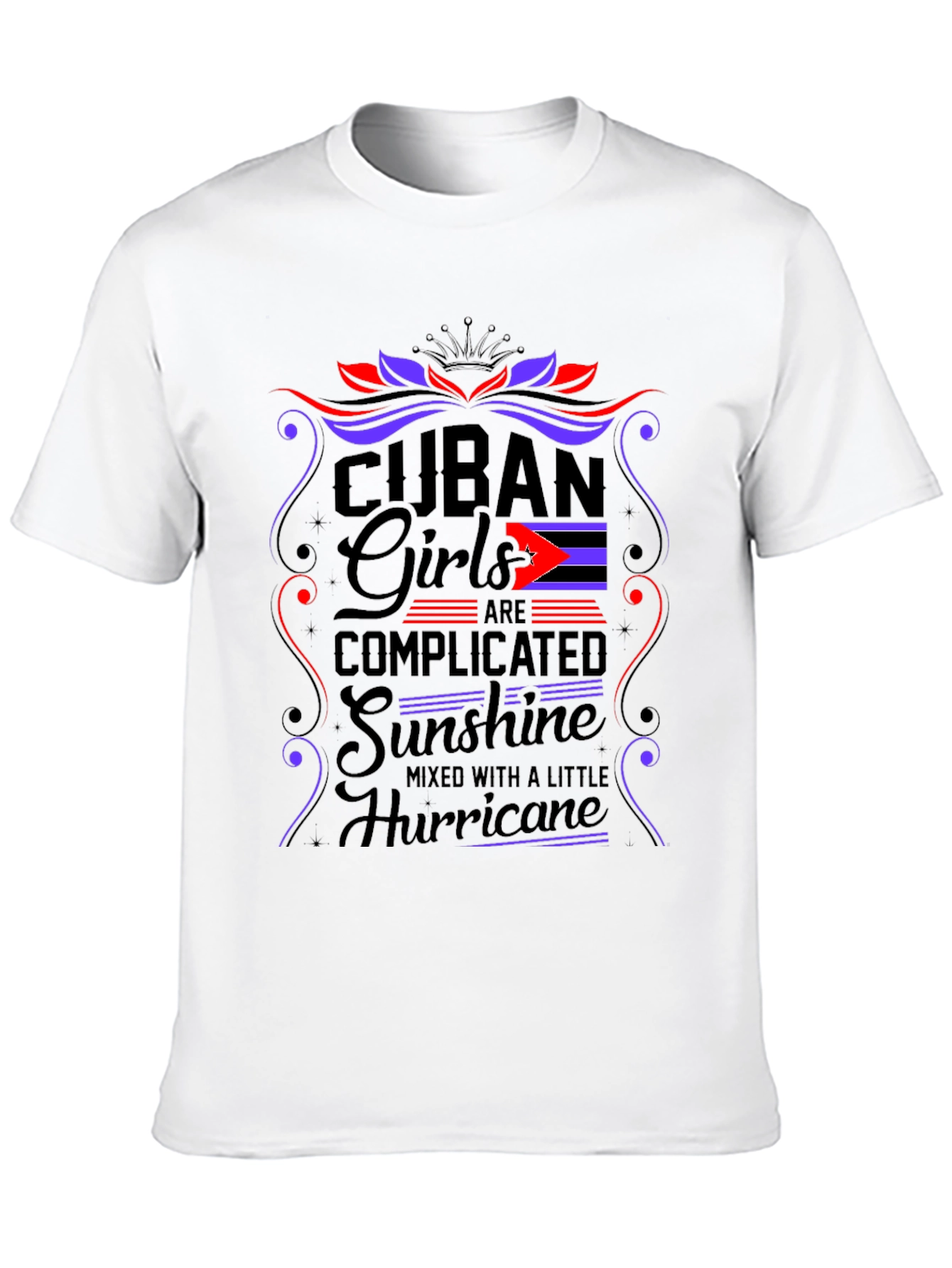 Cuban Girls Complicated Mens T-Shirt