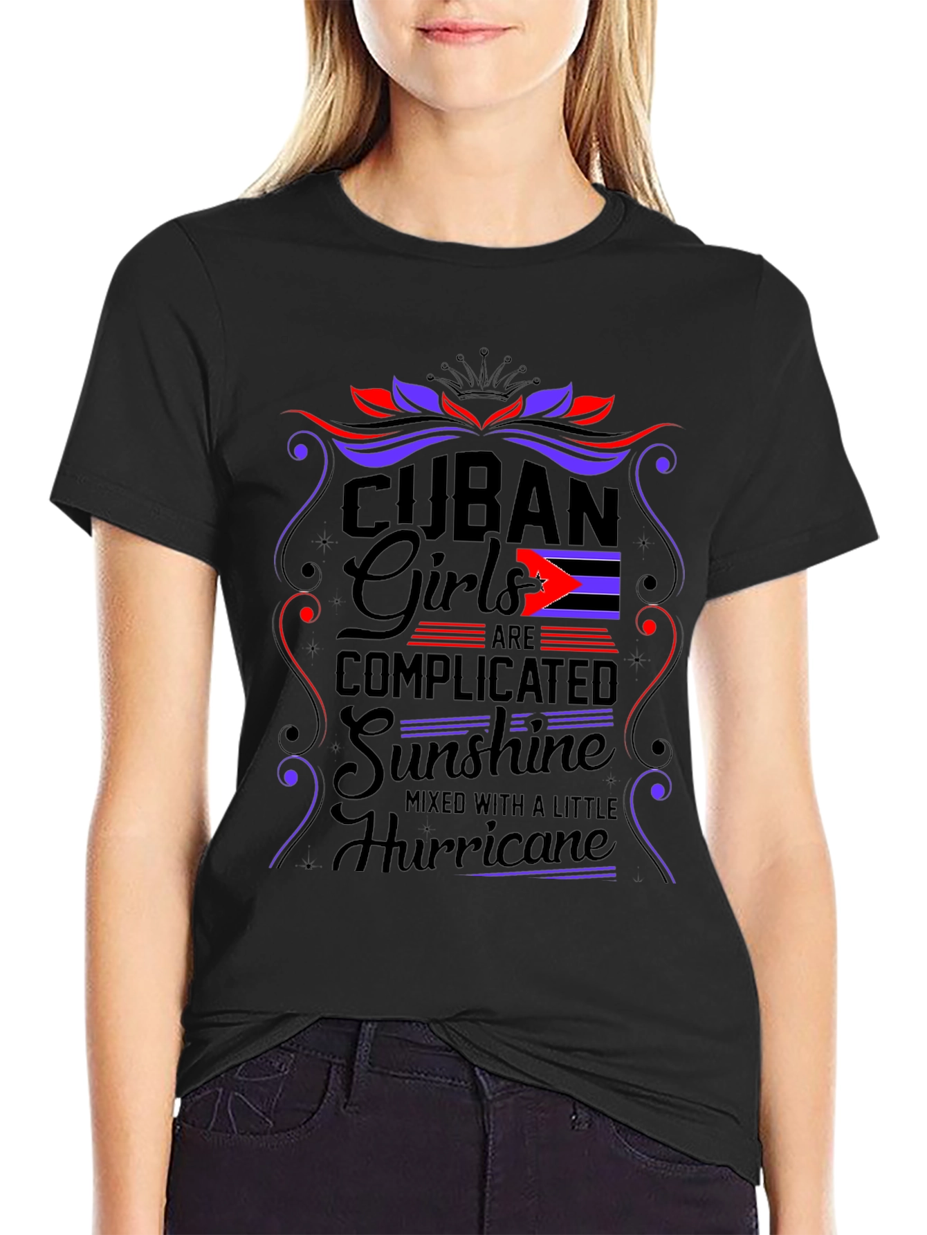 Cuban Girls Complicated Mens T-Shirt