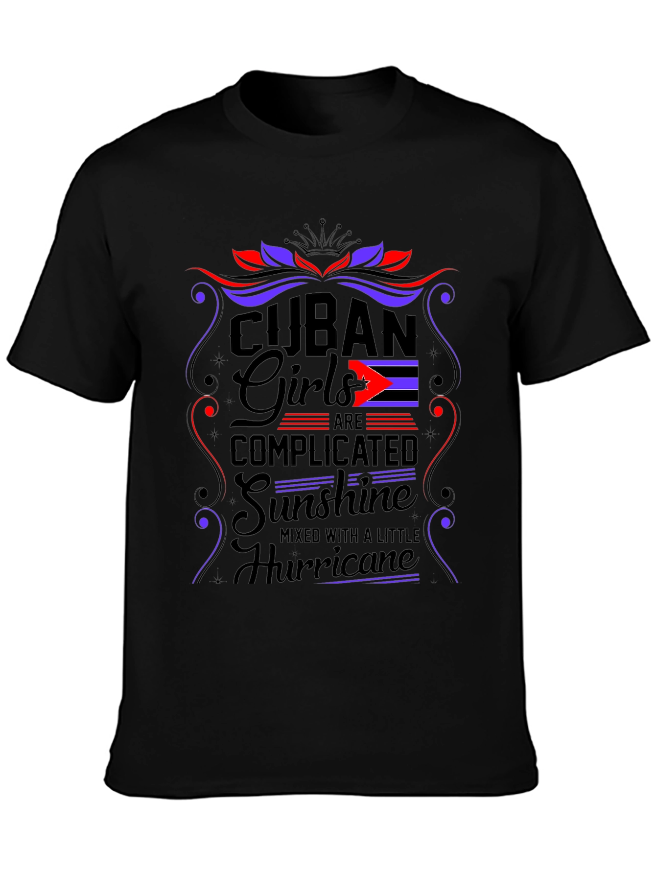 Cuban Girls Complicated Mens T-Shirt