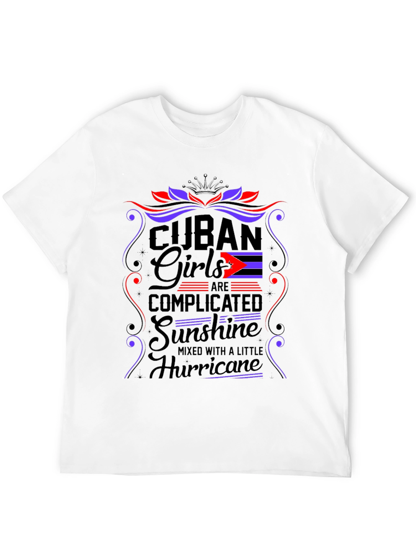 Cuban Girls Complicated Mens T-Shirt