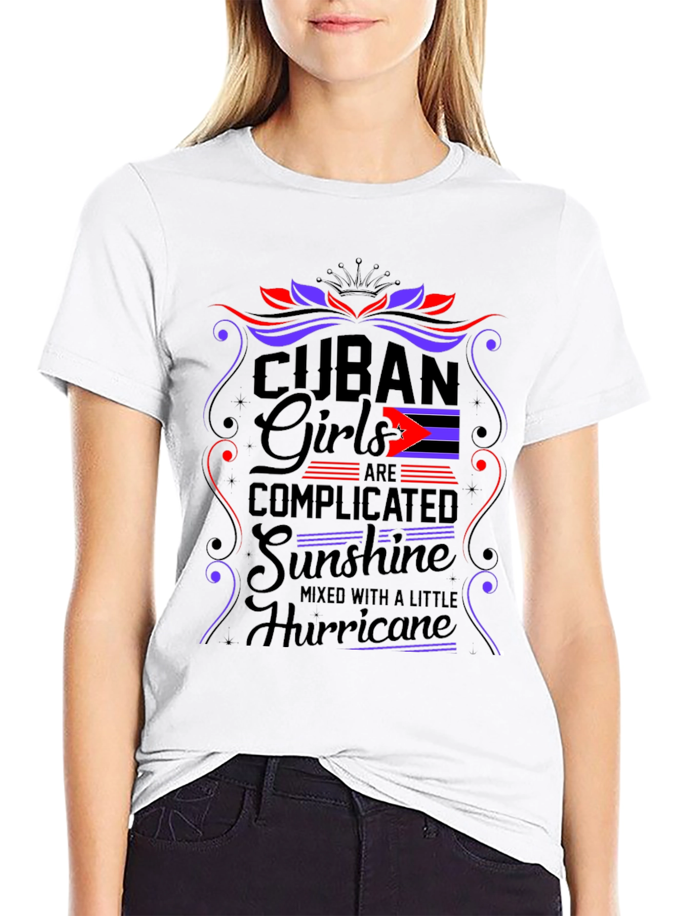 Cuban Girls Complicated Mens T-Shirt
