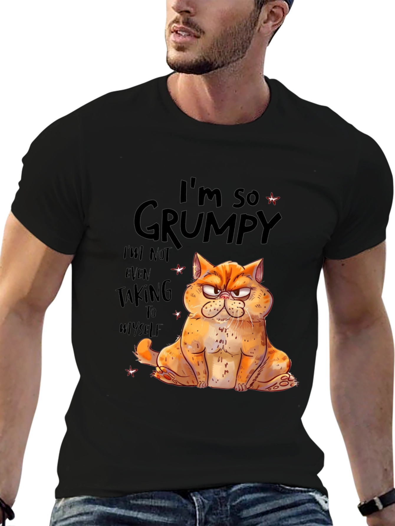 Grumpy Cat T-Shirt - Im so Grumpy Graphic Tee
