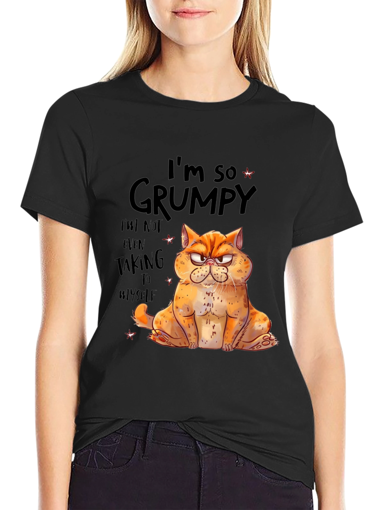 Grumpy Cat T-Shirt - Im so Grumpy Graphic Tee