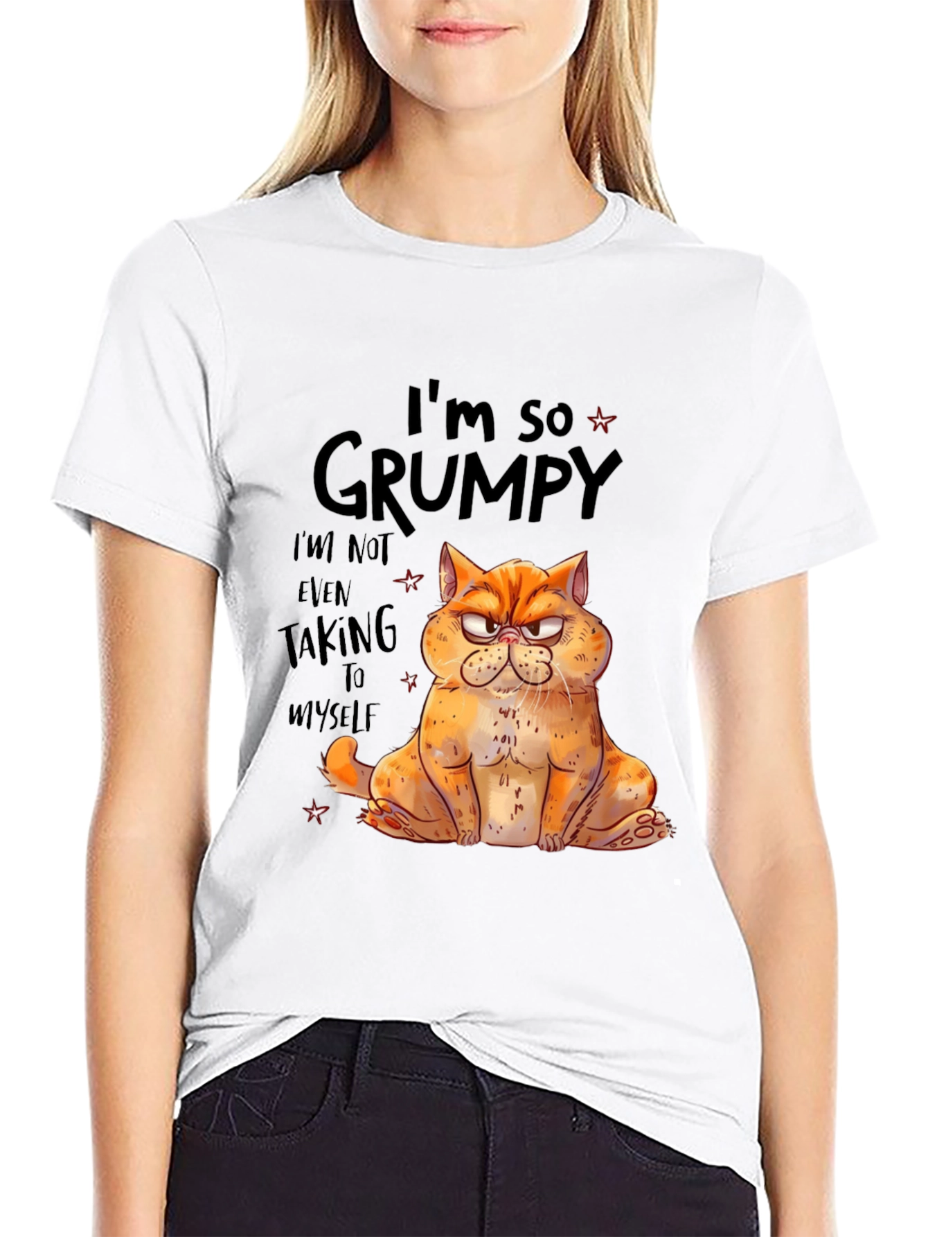 Grumpy Cat T-Shirt - Im so Grumpy Graphic Tee