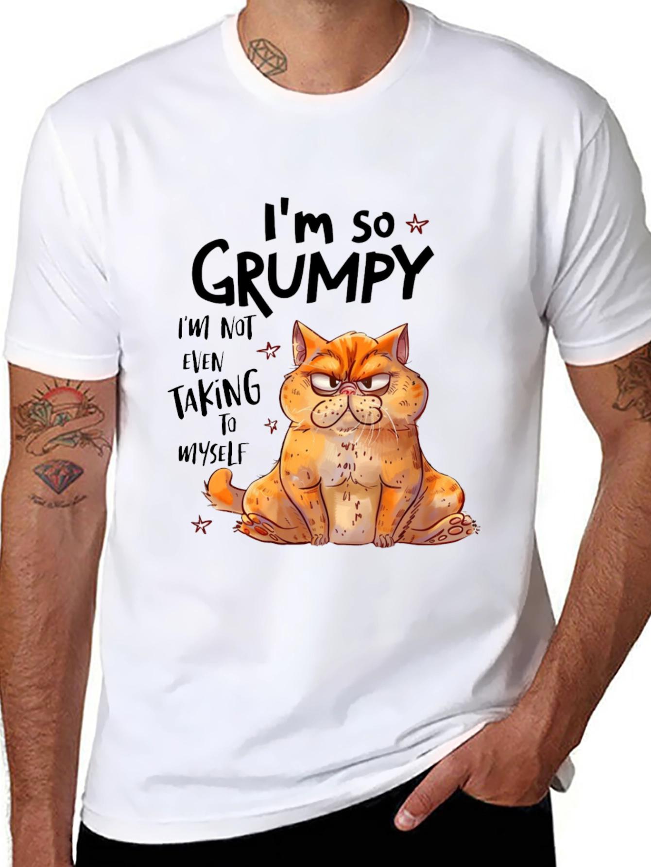 Grumpy Cat T-Shirt - Im so Grumpy Graphic Tee