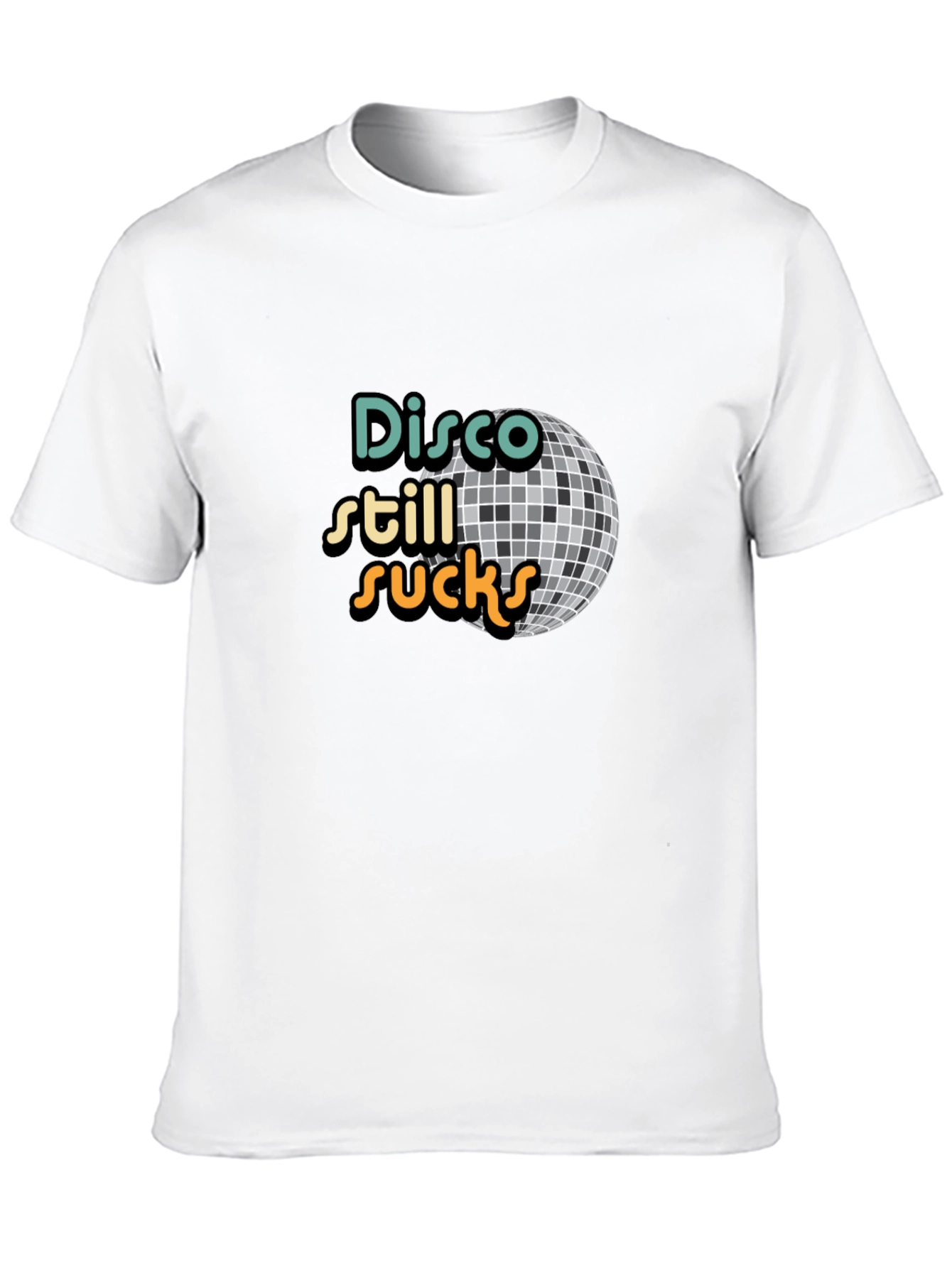 Disco Still Sucks T-Shirt Black