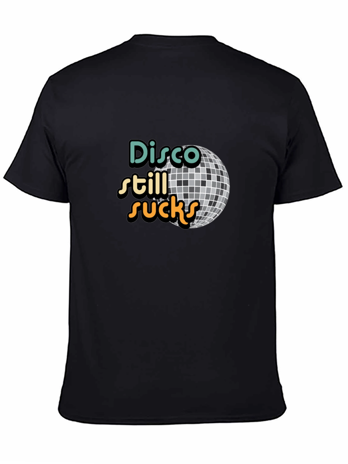 Disco Still Sucks T-Shirt Black