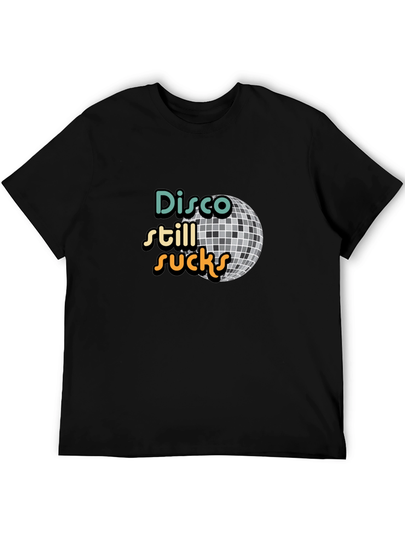 Disco Still Sucks T-Shirt Black