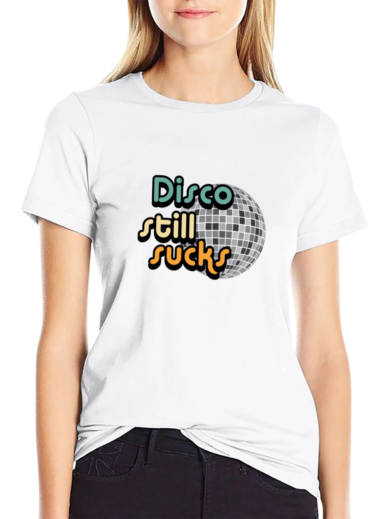 Disco Still Sucks T-Shirt Black