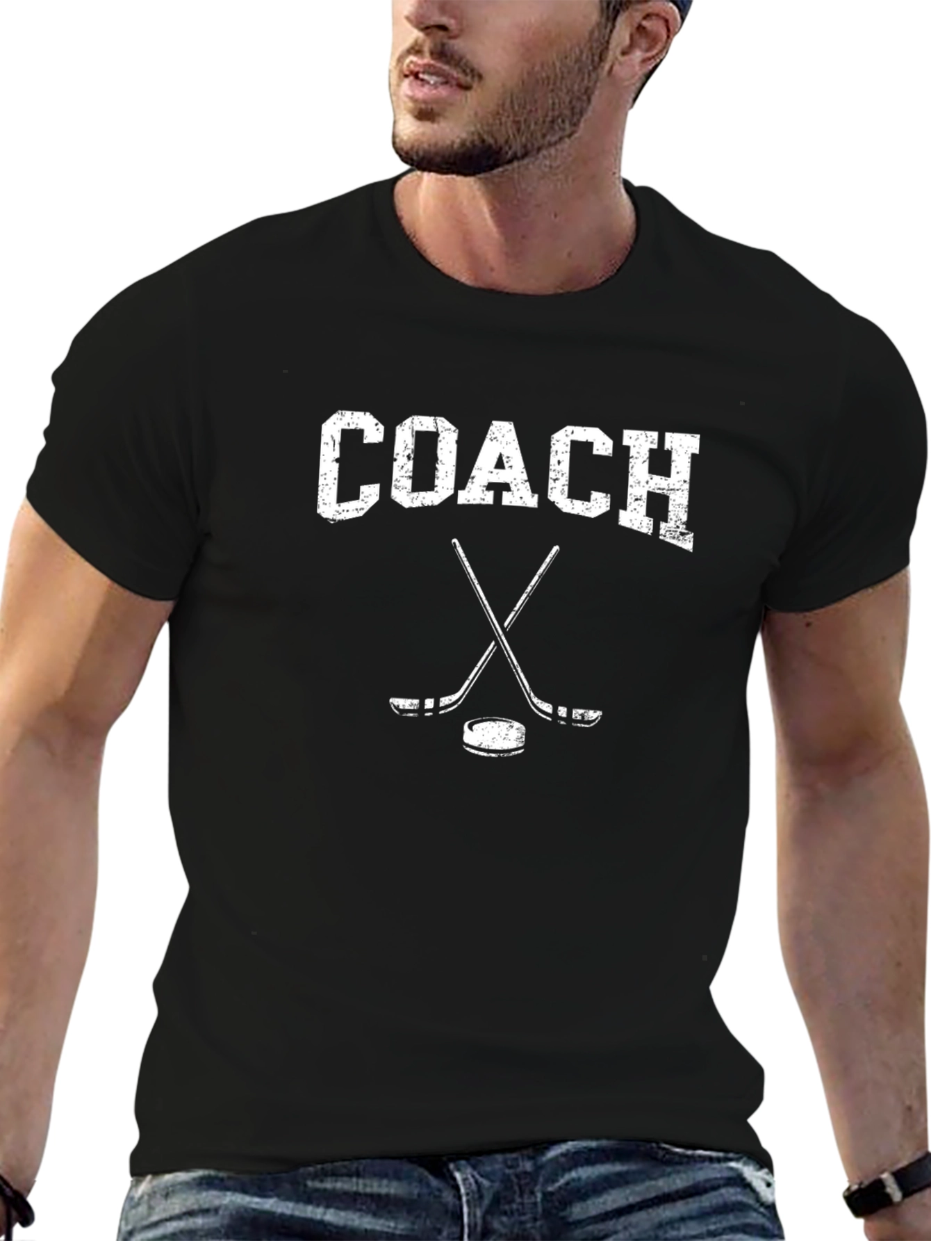 Coach Hockey T-Shirt - Perfect for Hockey Coaches!