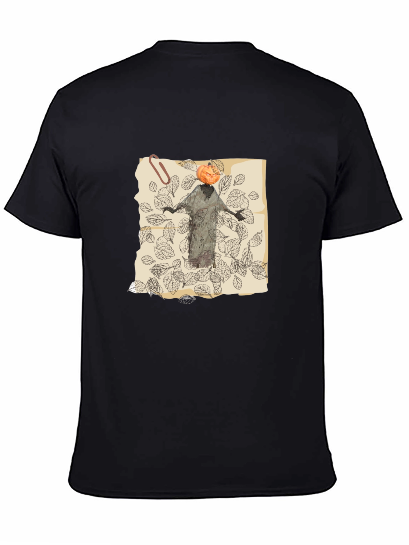 Pumpkin Head Scarecrow T-Shirt - Halloween Style