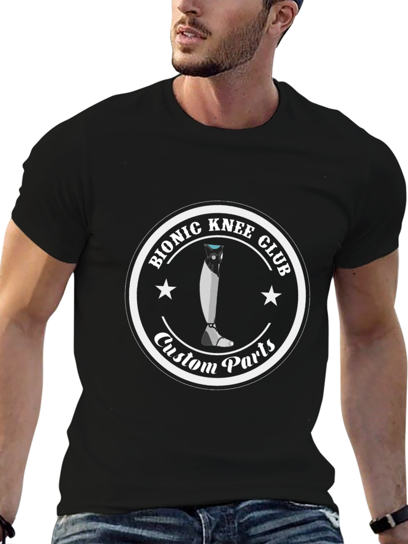 Bionic Knee Club Custom Parts T-Shirt