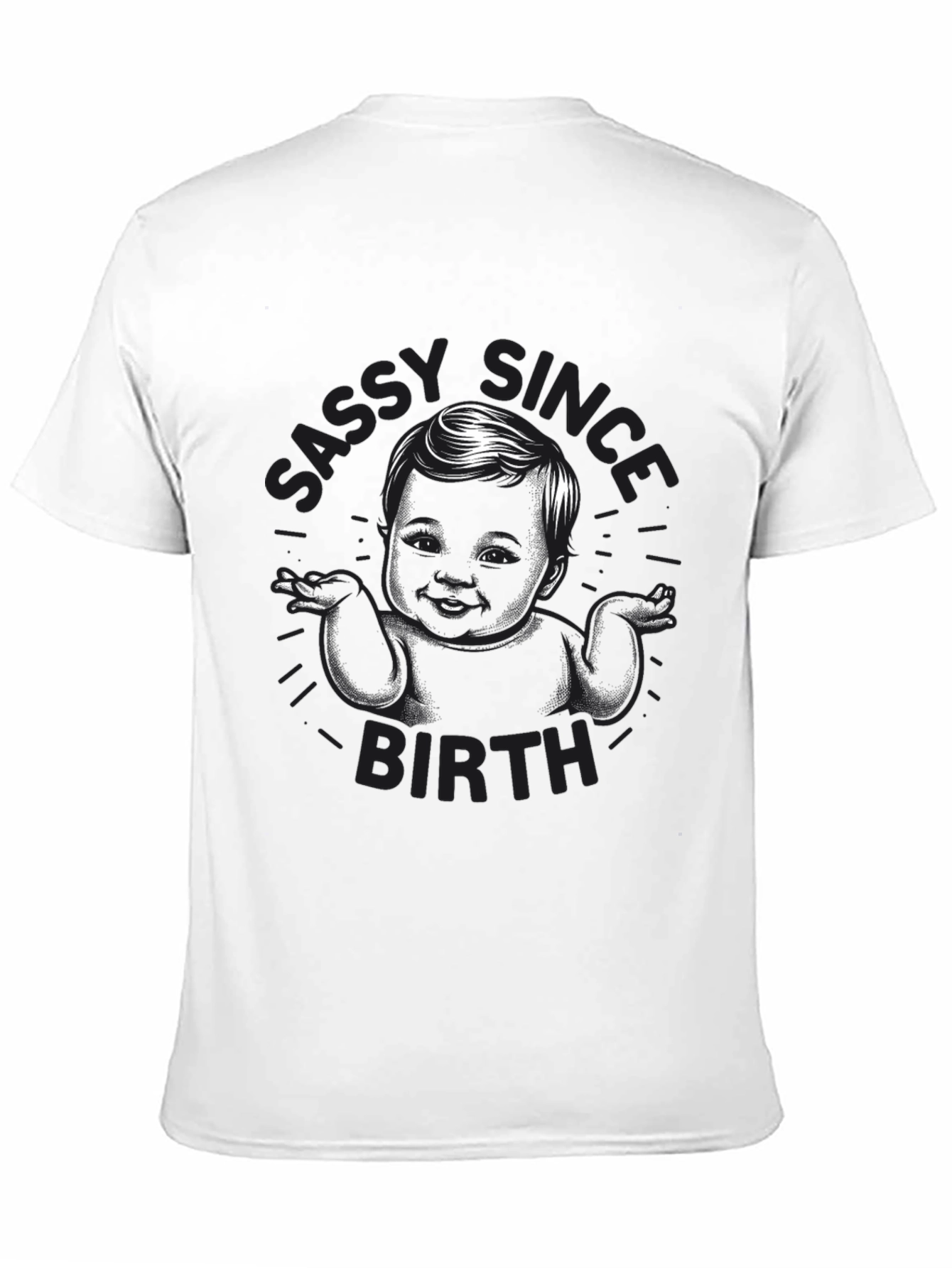 Sassy Since Birth Graphic T-Shirt