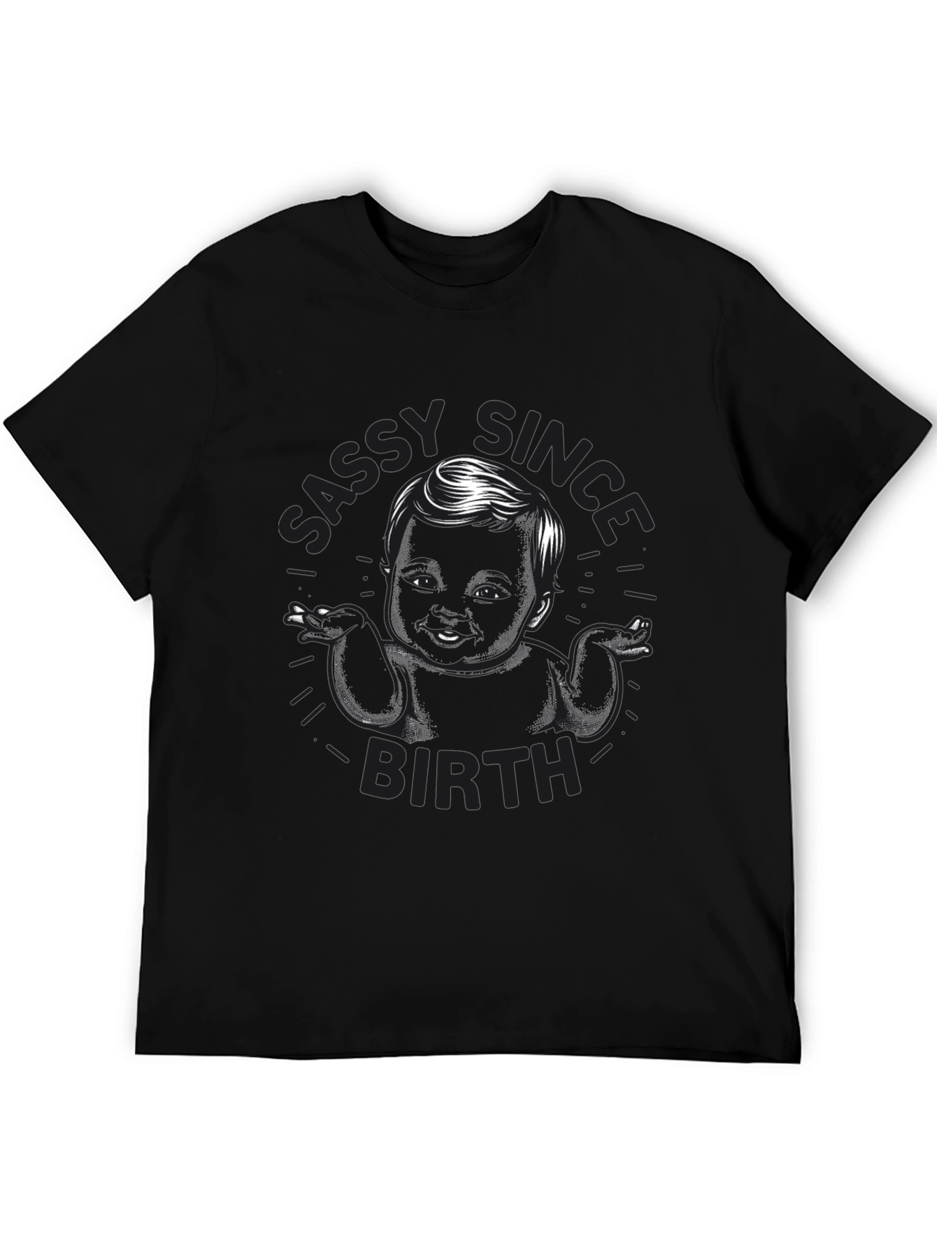 Sassy Since Birth Graphic T-Shirt