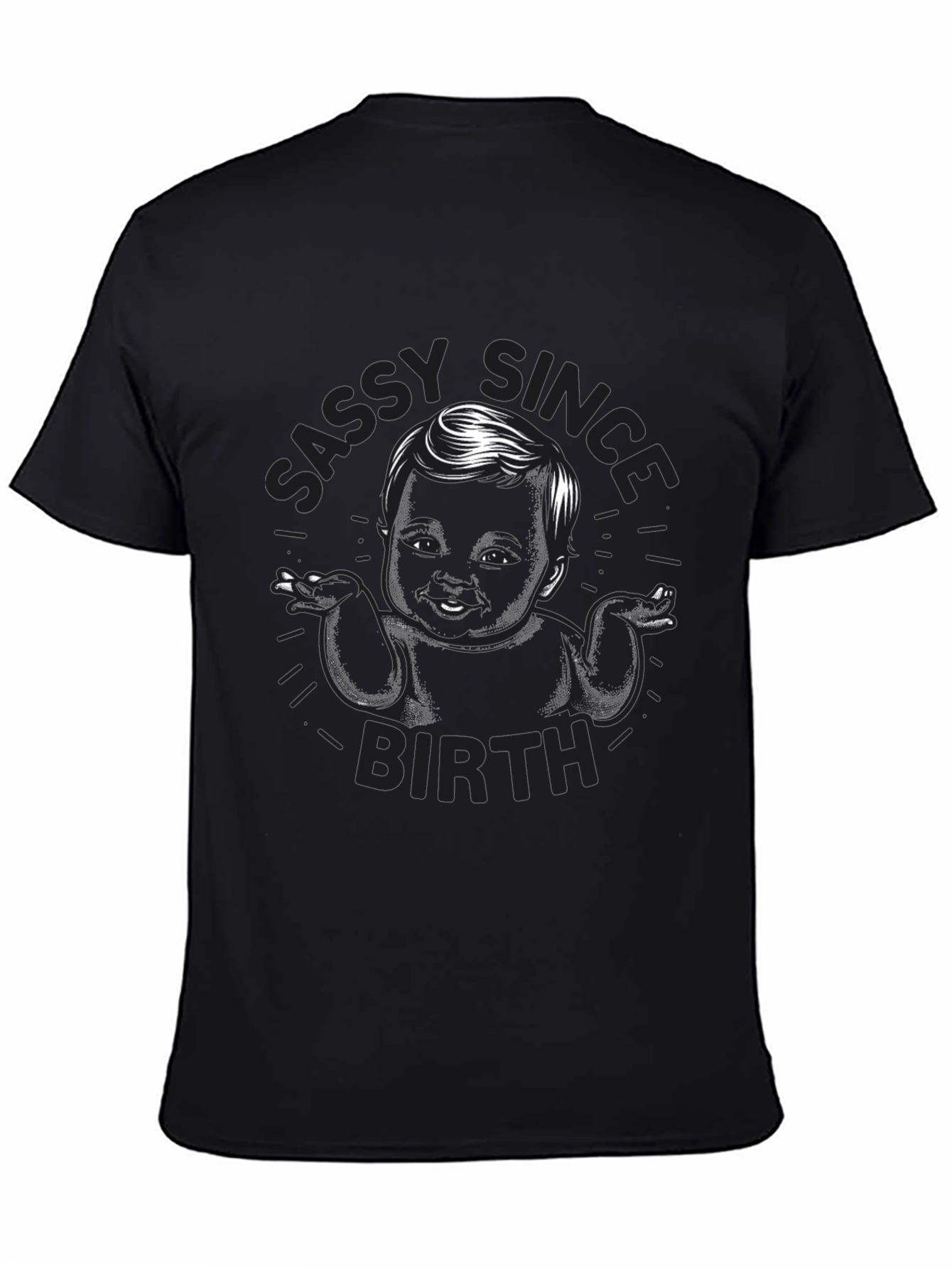 Sassy Since Birth Graphic T-Shirt