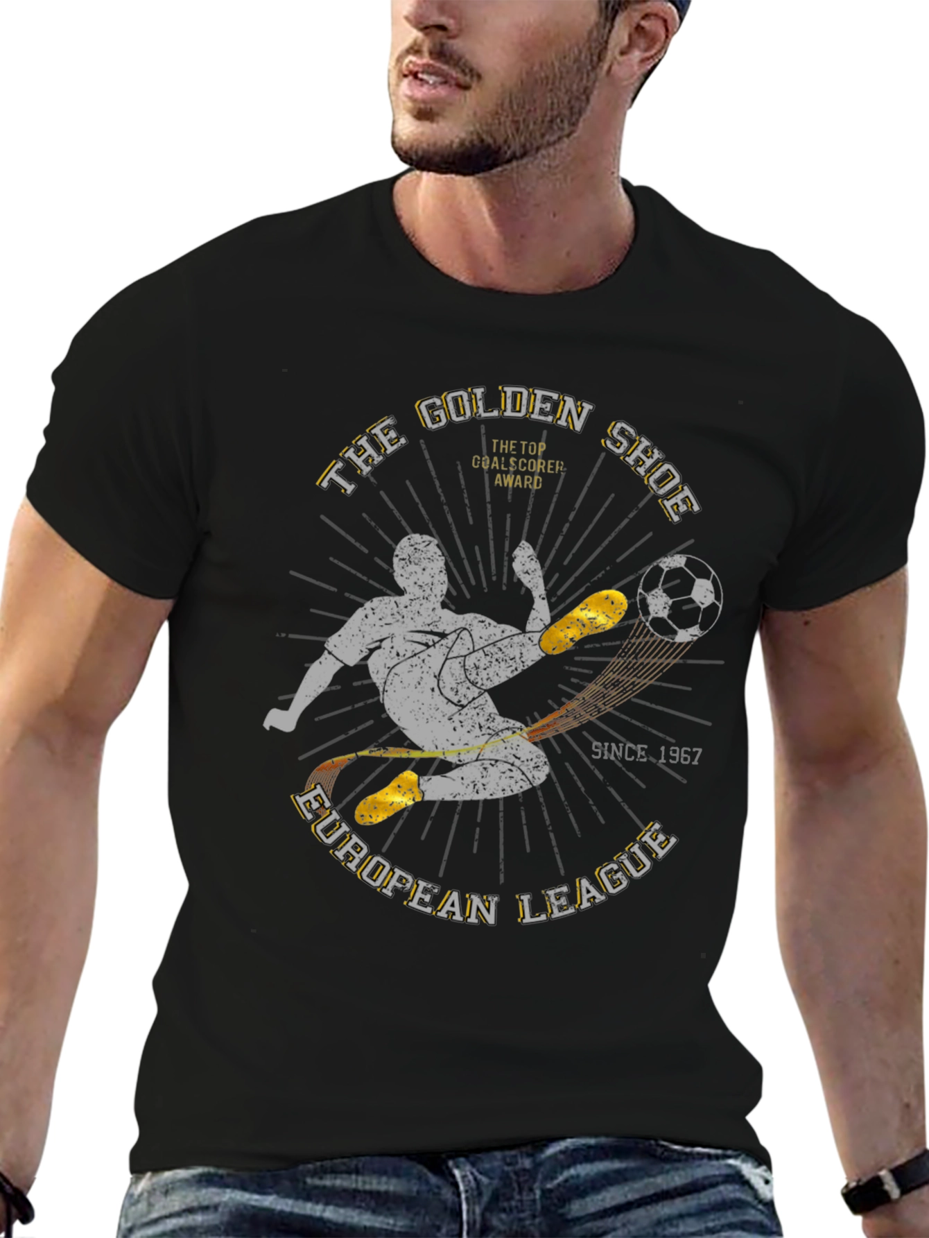 Golden Shoe European League Graphic T-Shirt
