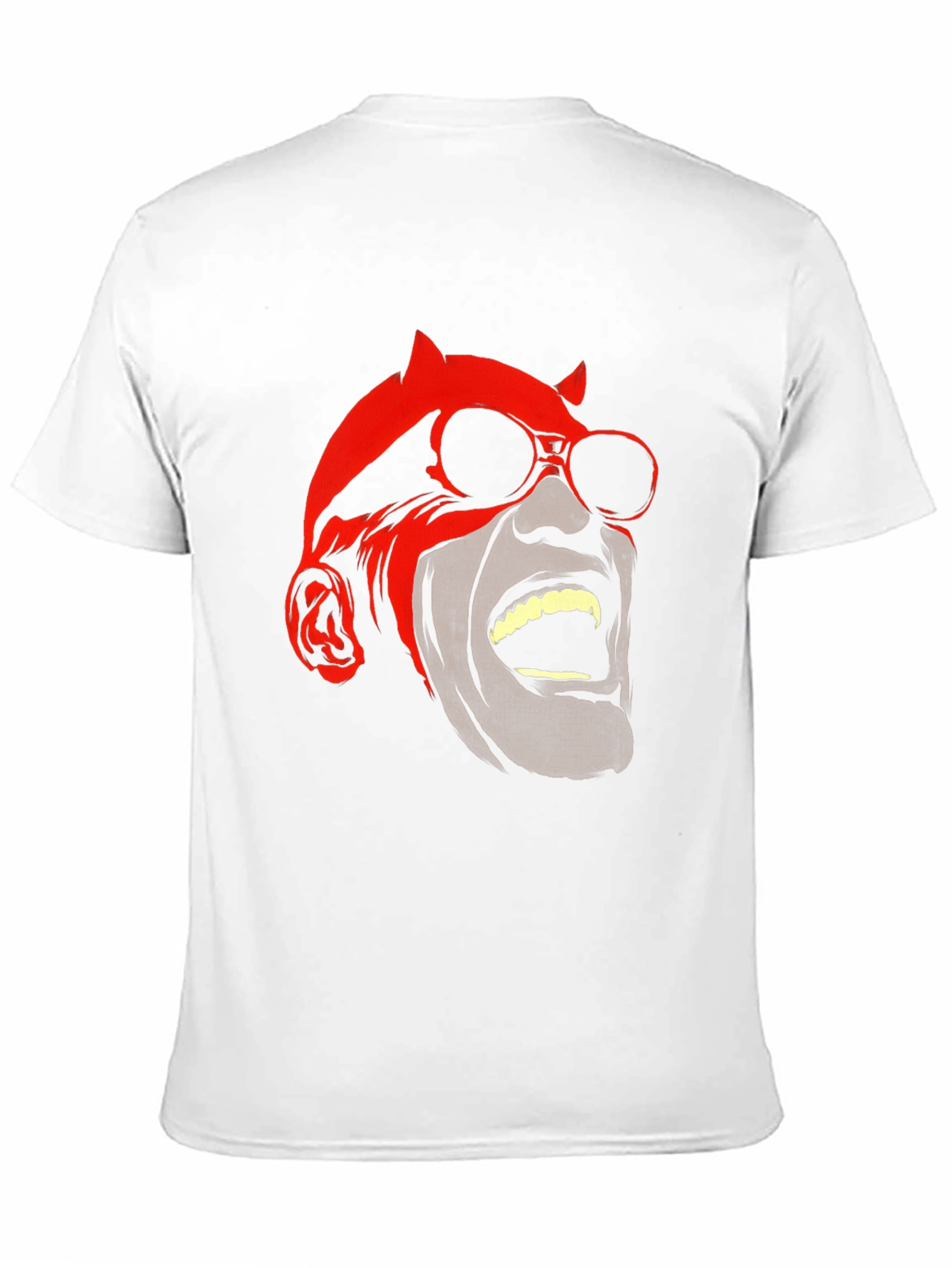 Devil Graphic Tee - Black Cotton Blend