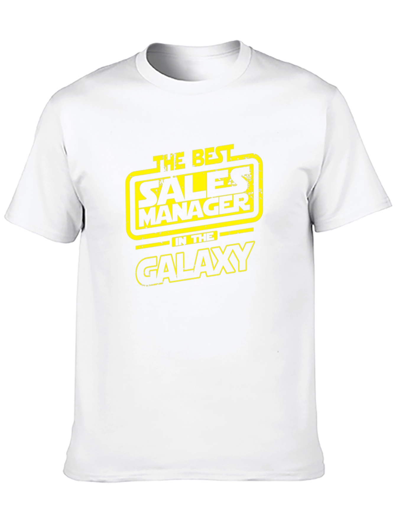 Best Sales Manager in the Galaxy Black T-Shirt
