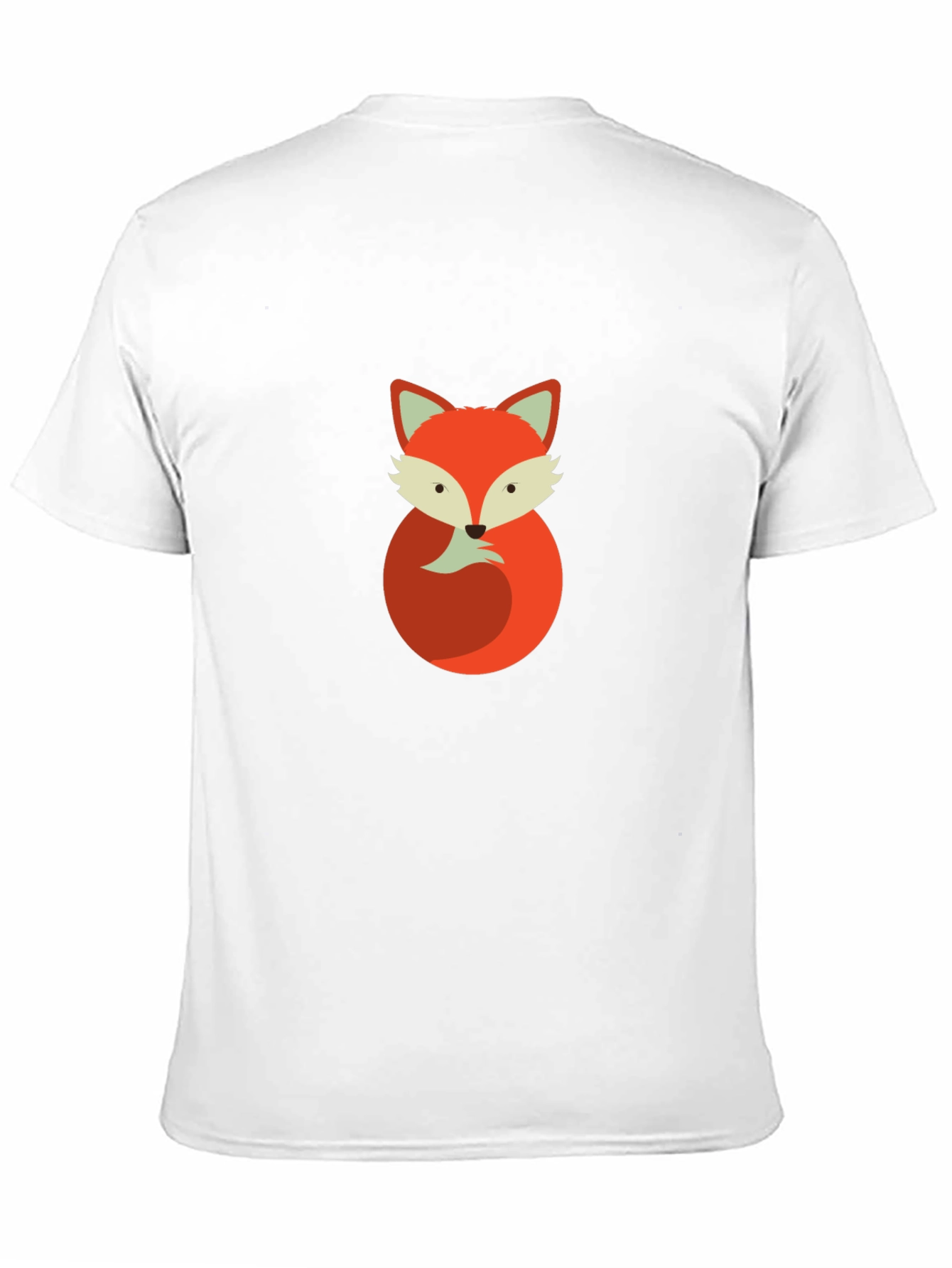 Fox Graphic Black T-Shirt - Unisex Casual Tee