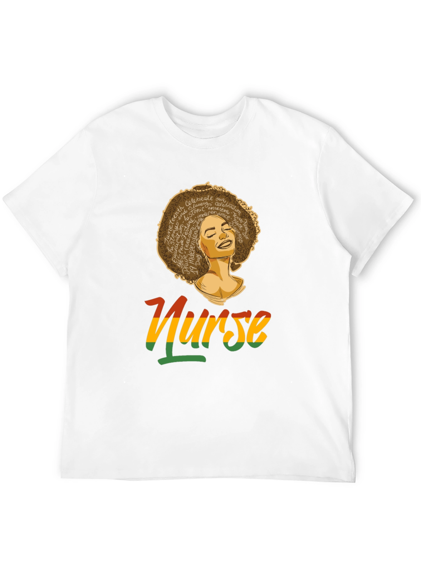 Juneteenth Nurse Black Pride T-Shirt
